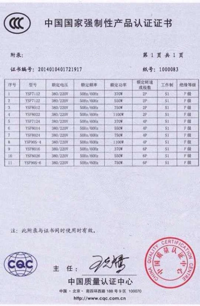 瑞泰風(fēng)環(huán)?？照{3C質(zhì)量認證2
